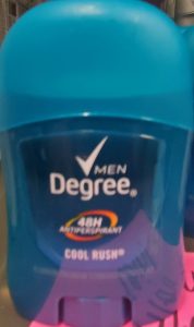 Deodorant, Men
