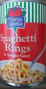 Spaghetti Rings, Canned (Compared to Chef Boyardee SpaghettiO's)