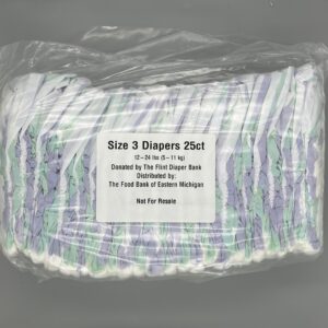 Diapers, Size 3