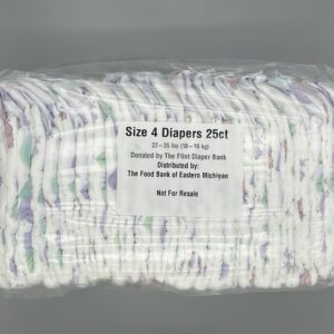 Diapers, Size 4