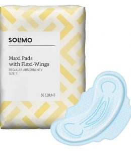 Menstrual Pads, Ultra Thin, Size 1 (Individually Packaged)