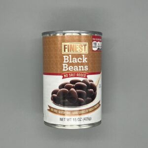 Black Beans, Canned - Low Sodium