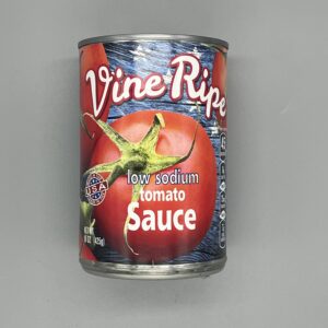 Tomato Sauce, Low Sodium