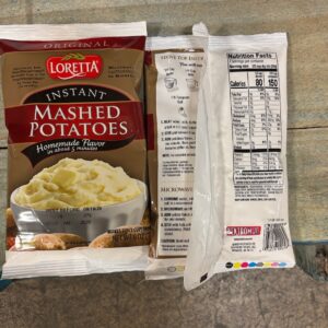 Instant Potatoes